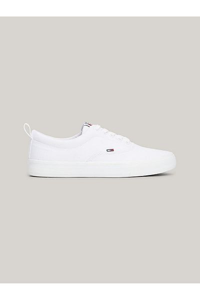 Tommy Hilfiger Nízke bavlnené tenisky En0en00986 100