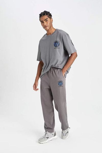 DeFacto Golden State Warriors Fit Nba Jogger Sweatpants - Τσέπες και ίσιο πόδι C9260ax24au