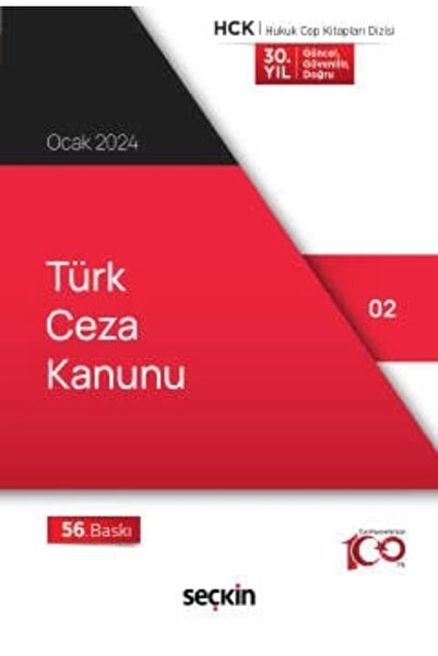 Seçkin Yayıncılık Türk Ceza Kanunu Şubat 2025/Seçkin Yayıncılık
