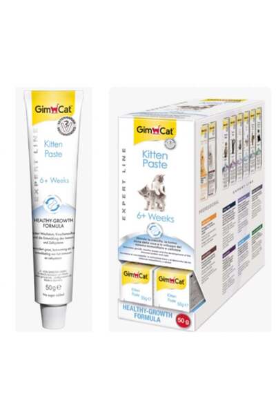Gimcat Kitten Paste Calsium - Yavru Kediler İçin Vitamin Macunu 50 gr