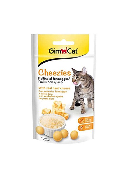 Gimcat Cheezies Peynirli Kedi Ödül Tableti 50 Gr