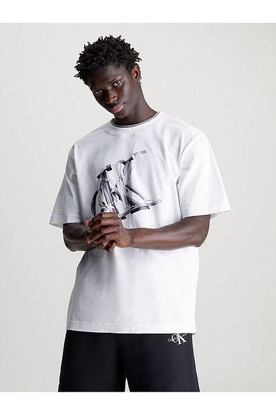 Calvin Klein 3D META MONOGRAM TEE