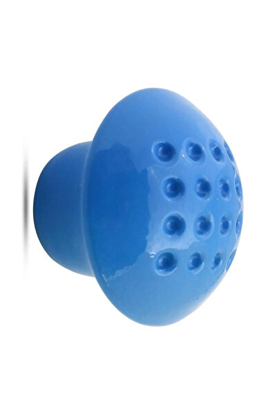 NUBLADO Mobilier Bucătărie Sertar Dulap Capac dulap Mâner Mâner Mâner Albastru Orificiu Buton ciupercă Metal 10 buc