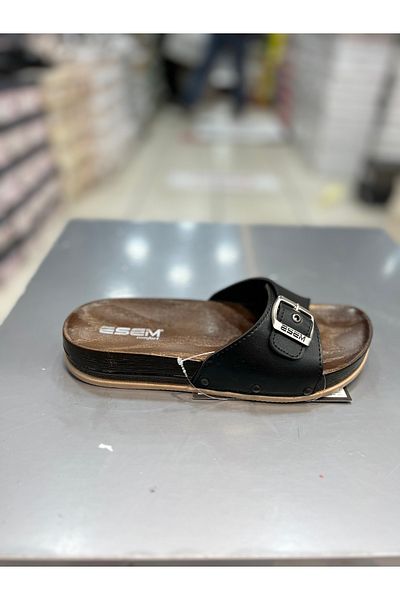 Akınal Bella Esem Thin Sole Classic Flat Slippers