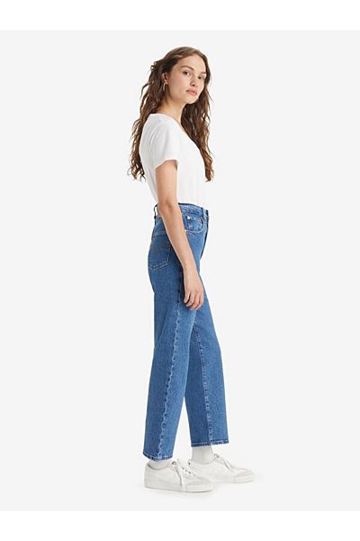 Levi's Pantaloni de jeans pentru femei Ribcage Straight - Jazz Pop