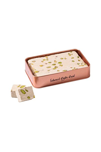 Şekerci Cafer Erol Fıstıklı Tahin Helvası - Bronz Teneke 500 gr