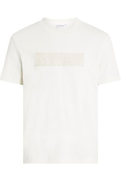 Calvin Klein TEXTURED EMBROIDERY T-SHIRT