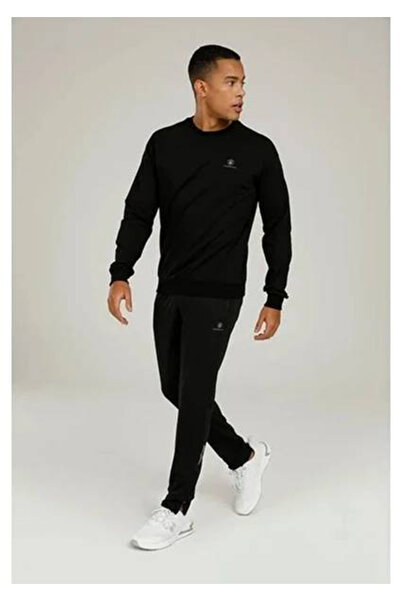 lumberjack Sn75 Neck 4pr Erkek Sweatshirt - Siyah - S