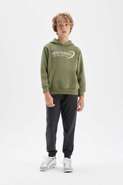 DeFacto Boy - Anthracite Color Pocket Jogger Sweatpants K8852a624au