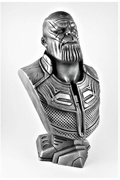 stdeta Thanos Büstü 15 Cm Infitiny War Thanos Figürü