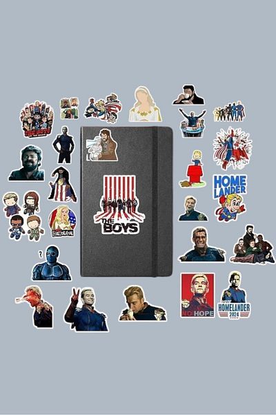 Major Selection Πακέτο αυτοκόλλητων για αγόρια / bullet Journal Notebook Sticker Agenda Laptop Sticker