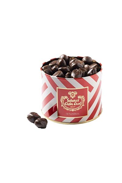 Şekerci Cafer Erol Kahveli Akide Şekeri - Kristal Kapak Teneke Kutu