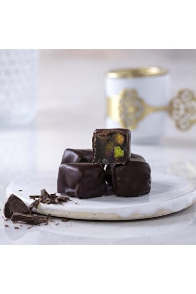 Şekerci Cafer Erol Çikolata Kaplı Antep Fıstıklı Lokum