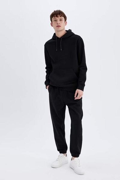 DeFacto Regular Fit Jogginghose mit Taschen, Schnürung an der Taille, elastisches Bein 25k801t02694