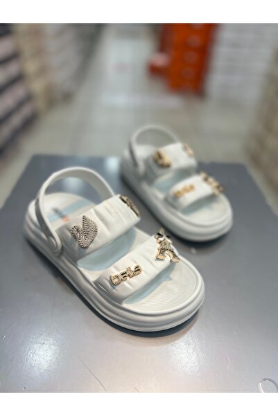 Akınal Bella Stone Detailed Women's Sandals