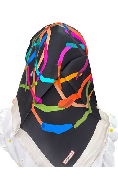 Armine Dj Pure Silk Scarf 8902D (S) (Nostalgi Sura)