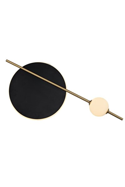 Özcan Aydınlatma Özcan Aydınlatma 154 Metal Duvar Pano Apliği Siyah