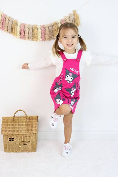 ARBİ kids Girl's Kuromi Dark Pink Slopet Suit Gilet Buy One Size Large Holiday