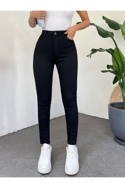 Modamorfo Magas derekú Lycra női farmernadrág