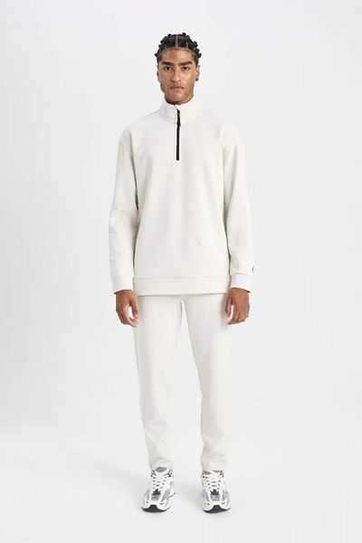 DeFacto Slim Fit Jogger Sweatpants - Τσέπες, ίσιο πόδι, ελαστική μέση 25k 801004751