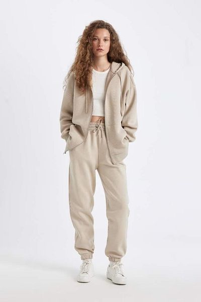 DeFacto Dicke Jogginghose – elastische Taille, gerade, lange S7370az24wn