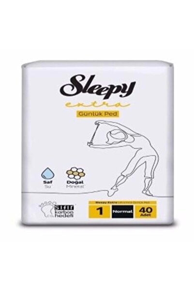 Sleepy Extra Günlük (BOY 1) Süper Normal Ped 40lı