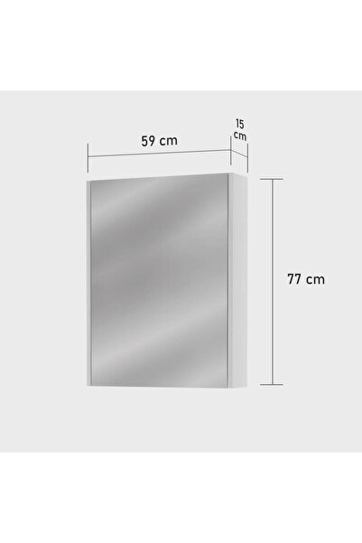 triomodül Üst Dolap Kombin - 60-70 -90 Cm Uyumlu - Mdf Parlak Beyaz
