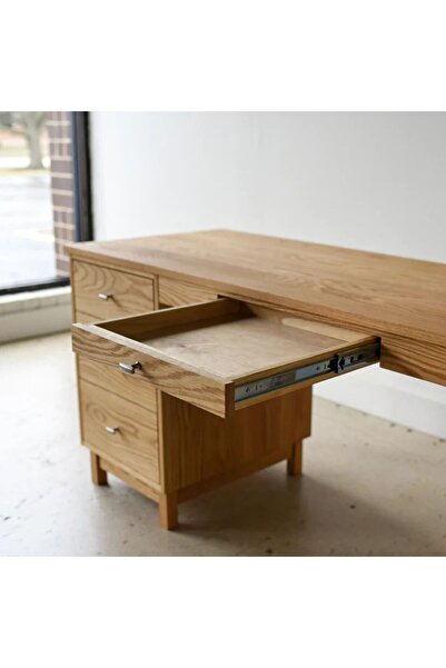 Genel Markalar Ahşap iskandinav stil modern çalışma masası