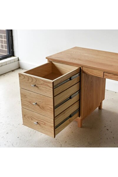 Genel Markalar Ahşap iskandinav stil modern çalışma masası