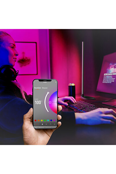 Bilicra Locate Akıllı Dekoratif Lambader - Masaüstü Boy