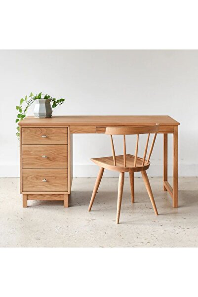 Genel Markalar Ahşap iskandinav stil modern çalışma masası