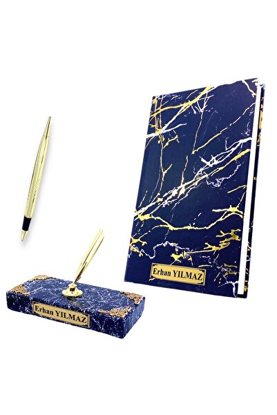 hediye arıları Kişiye Özel Hediye Seti, Siyah Mermer Tasarımlı Kaide ve İmza ...