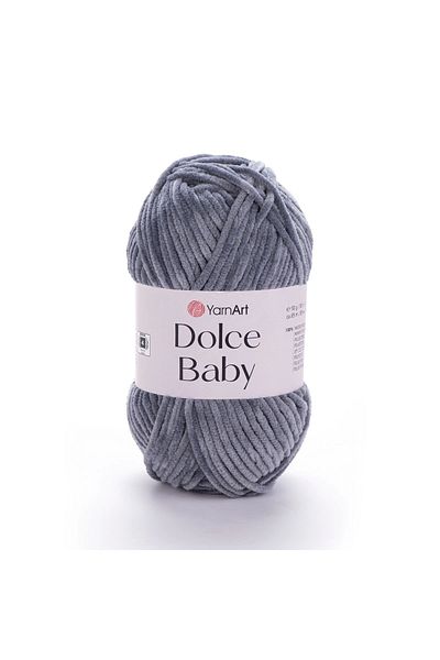 Yarnart Dolce Baby - Velvet, Baby Hand Knitting νήμα Γκρι-760