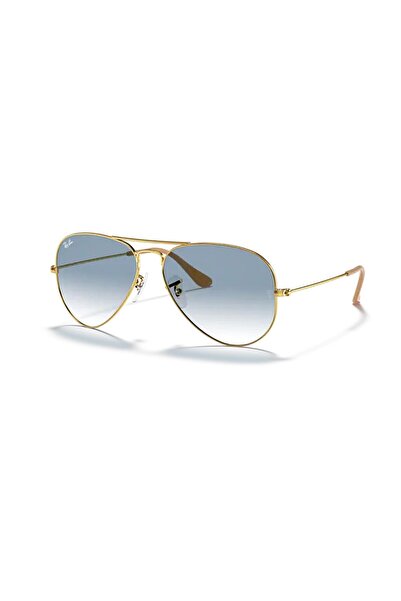 Ray-Ban RB 3025 0013F 58 AVIATOR Unisex Gold Metal Damla Güneş Gözlüğü