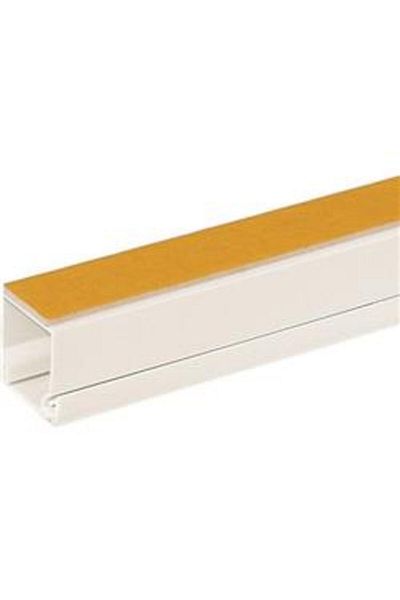 OEM قناة كابل PVC بطول 2 متر - لاصق مقاس 25 × 25