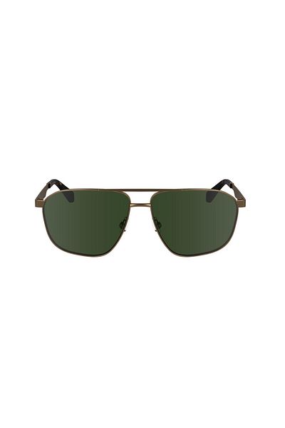 Calvin Klein Men's Square Rose Gold Metal Sunglasses - Jeans Ckj 24202s 704 59