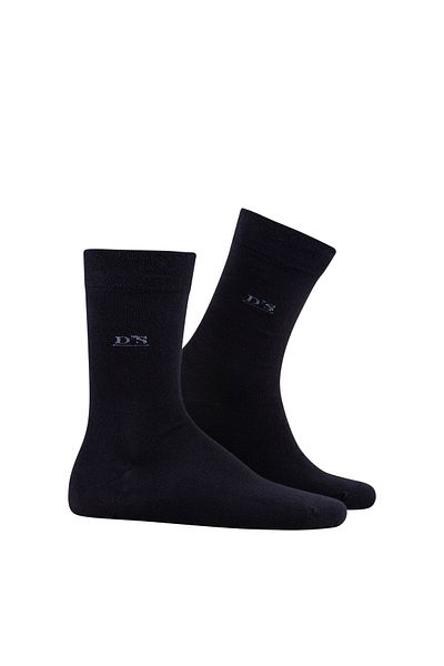 D'S Damat Мъжки памучни чорапи Basic, тъмносини