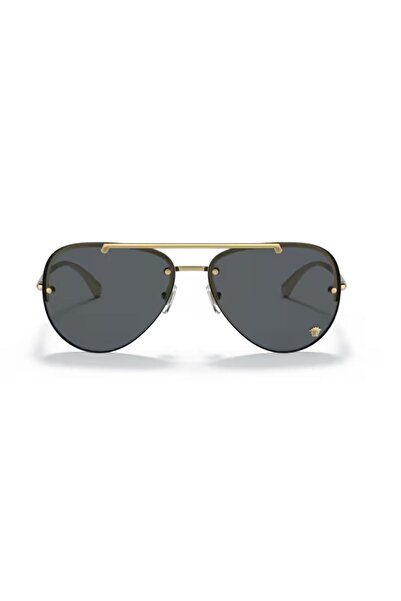 Versace 2231 100287   60 Unisex Drop Gold Metal Sunglasses