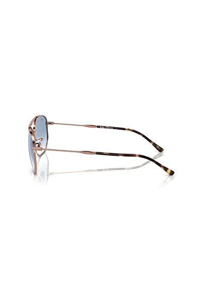 Ray-Ban RB 3707 92023F 57 Unisex Geometrik Rose Gold Metal Güneş Gözlüğü