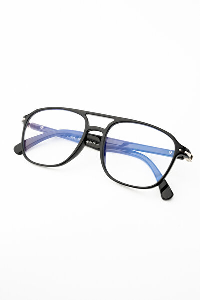 Focus On Pantos Siyah Unisex Mavi Işık Filtreli Ekran Gözlüğü