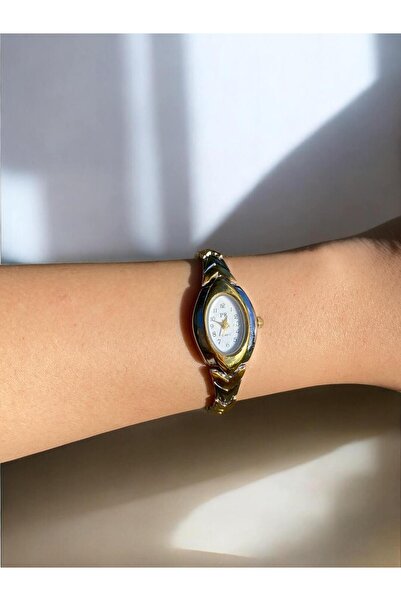 Vola Collection Kadın İnce Kordonlu Vintage Metal Kasa Silver Kol Saati 3