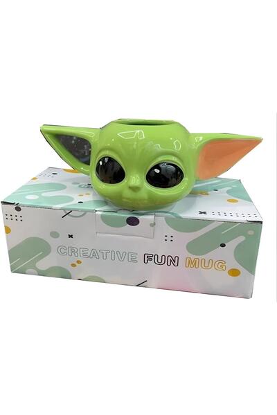 EXENET Baby Yoda Grogu Kupa Bardak The Mandolin Yıldız Savaşları Simego Star ...