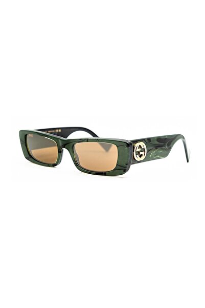 Gucci GG 0516S 014 52 Kadın Yeşil Güneş Gözlüğü