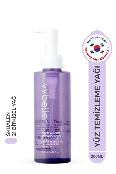 VVBETTER vvbetter GENTLE DEEP CLEANING OIL, 200 ml - ulei de curățare facială