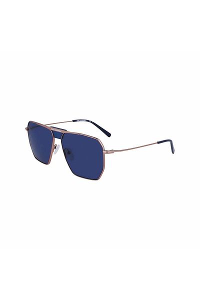 Karl Lagerfeld Kl 350S 718 58 Men's Pilot Bronze Metal Sunglasses