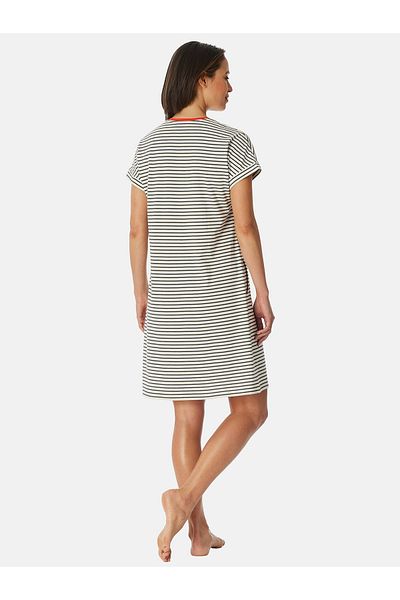 Schiesser Nachthemd Casual Essentials Nacht-hemd Schlafmode Sleepwear