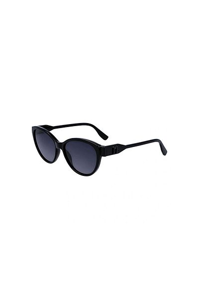 Karl Lagerfeld Sonnenbrille Cat Eye Schwarz Knochen Kl 6099s 001 54 für Damen