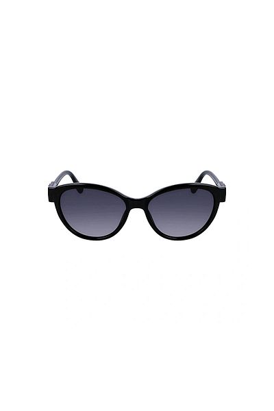 Karl Lagerfeld Sonnenbrille Cat Eye Schwarz Knochen Kl 6099s 001 54 für Damen