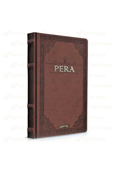 Gıpta Caiet cu cusătură din fire Pera 13x21 12* Yp. Plat