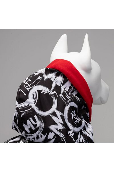 Lindodogs Lindo Dogs Quantum Size 3 - Waterproof Hooded Dog Raincoat